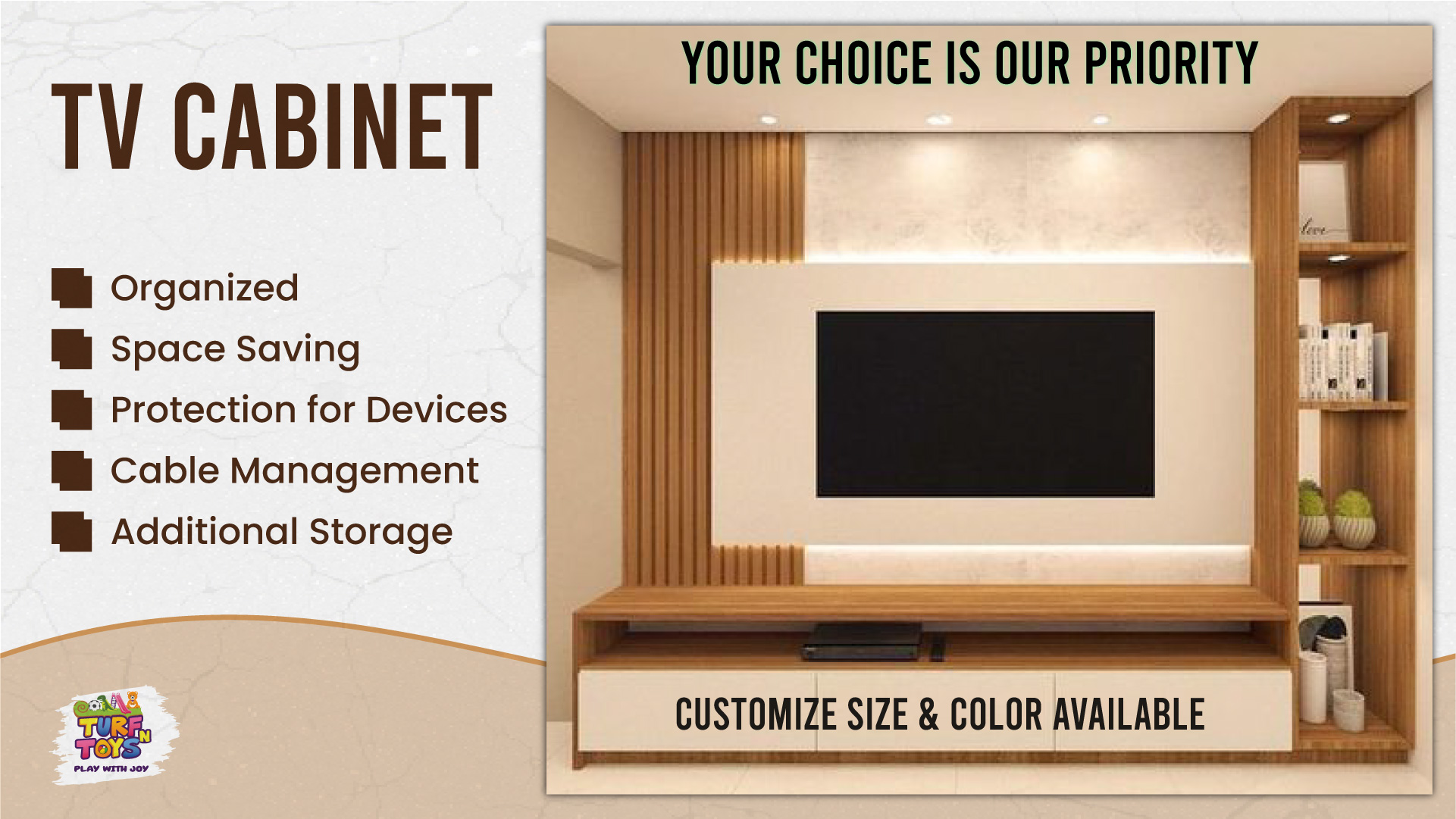 wall to wall tv cabinet